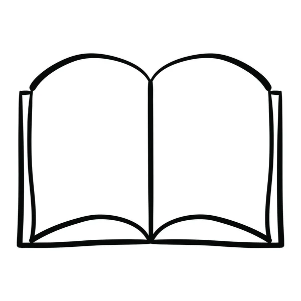 Απομονωμένη βιβλίο σχεδιασμός αντικειμένων — Διανυσματικό Αρχείο