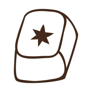 yıldız düğme simgesi