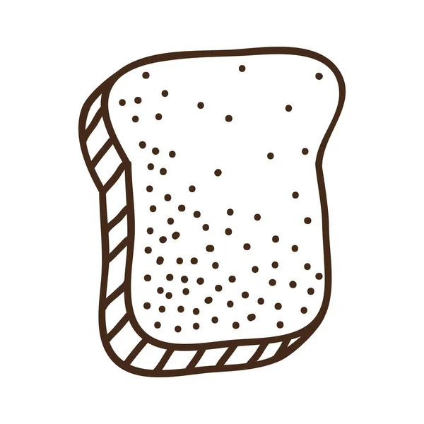 Φέτα ψωμί — Διανυσματικό Αρχείο