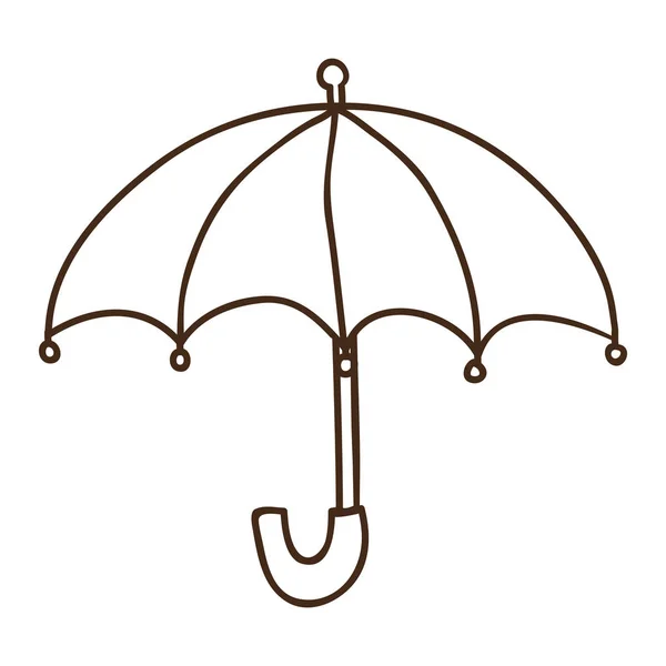 우산 부속 아이콘 — 스톡 벡터