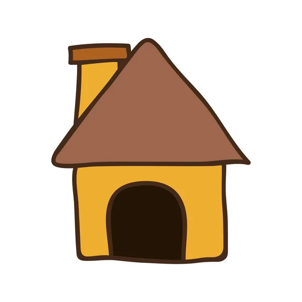 Значок формы дома — стоковый вектор