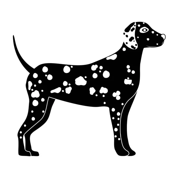 Animal de perro icono, concepto de mascota — Vector de stock