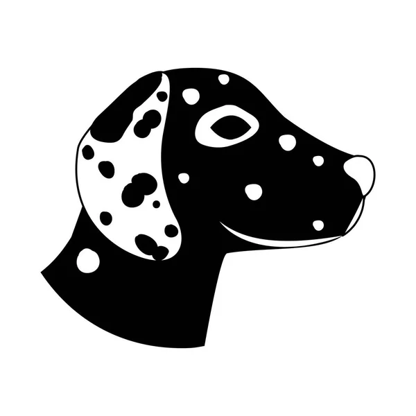 Pes zvířecí ikona, domácí koncept — Stockový vektor