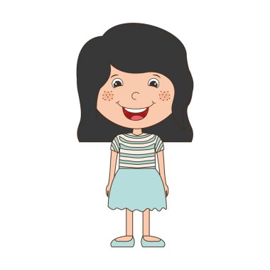 siluet kız siyah saçlı kısa ve etek