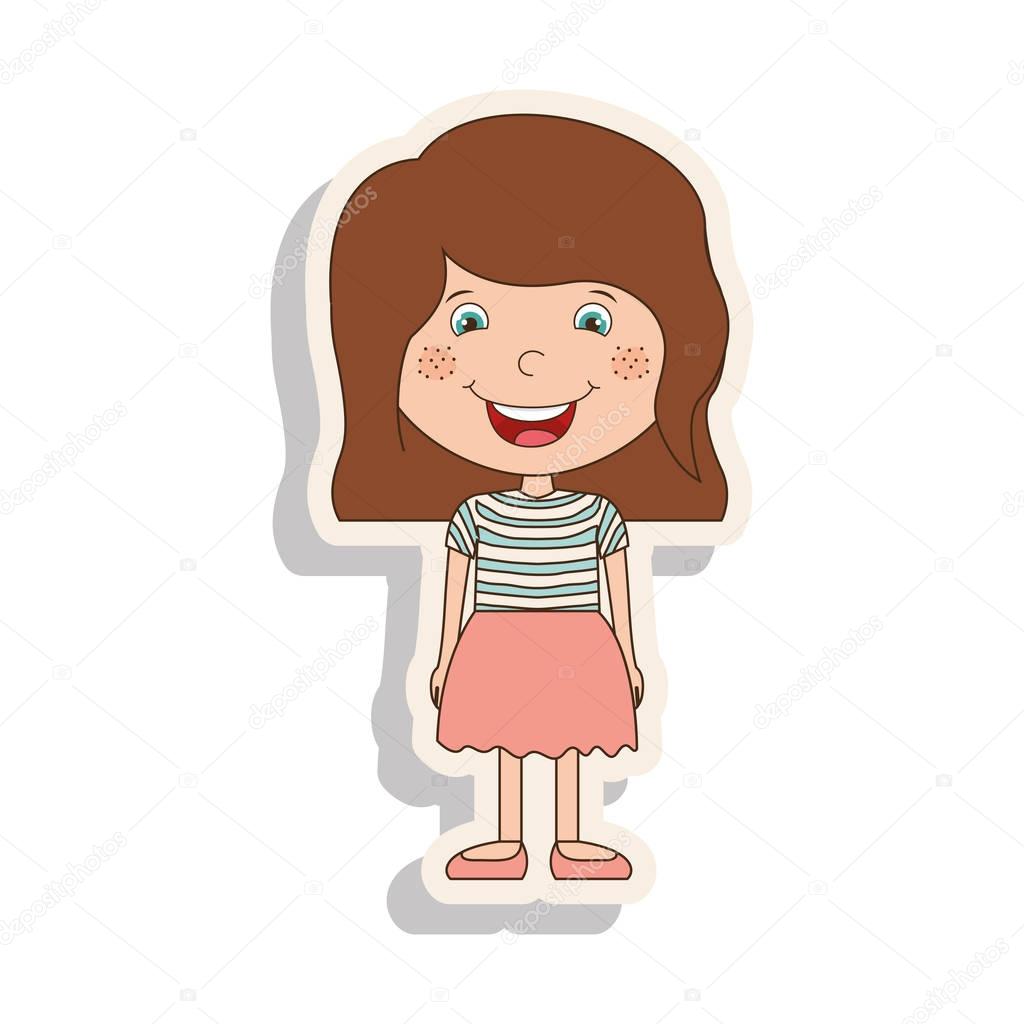 Anime Girl With Short Brown Hair Silhouette Girl With Brown Hair