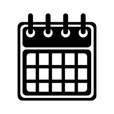 takvim simgesini silüeti