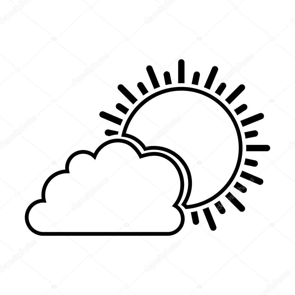 Sunny day weather — Stock Vector © grgroupstock #129987658
