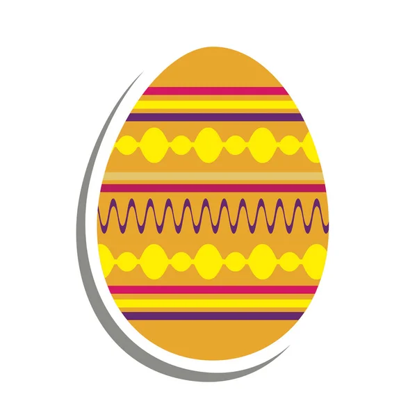 Easter egg icon image — Stock Vector