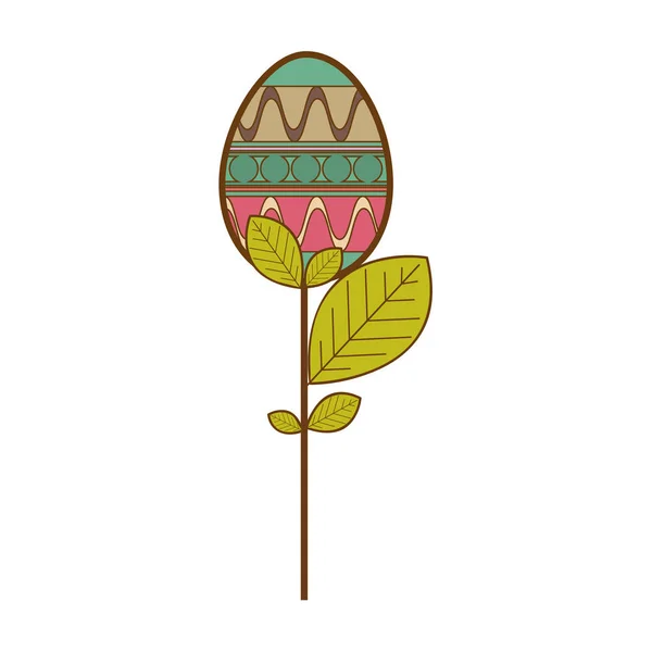 Imagen de huevo de Pascua icono — Archivo Imágenes Vectoriales
