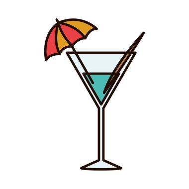 siluet içki kokteyl cam ile