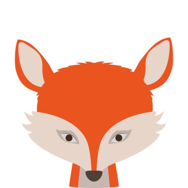 Çizgi film fox simgesi