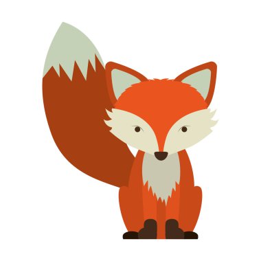 Çizgi film fox simgesi