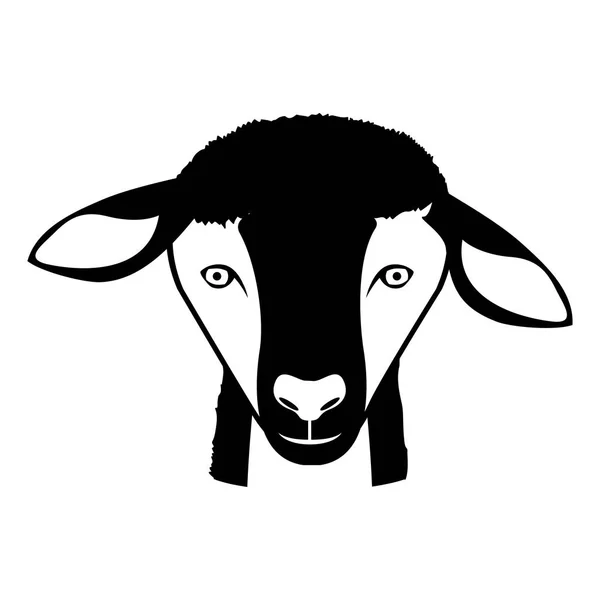 Ikona kreskówka owiec — Wektor stockowy