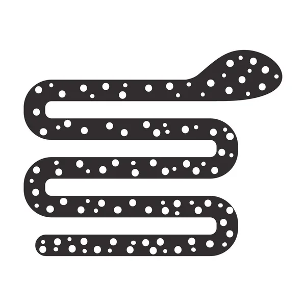 뱀 동물 아이콘 — 스톡 벡터