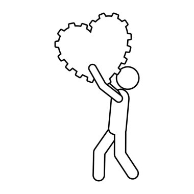 adam sembol simge görüntüsü