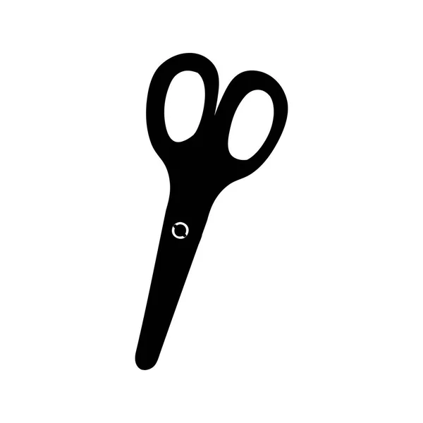 Ножницы простое изображение значка — стоковый вектор