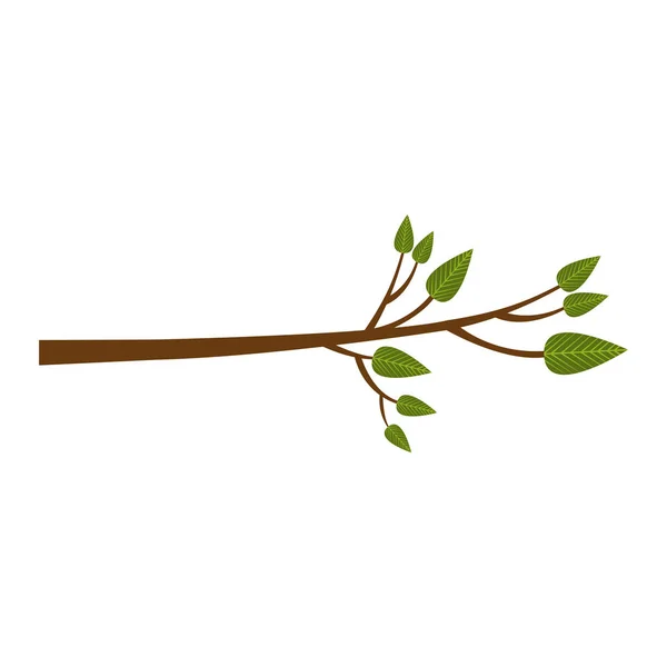 Tree branch icon image — Stock Vector