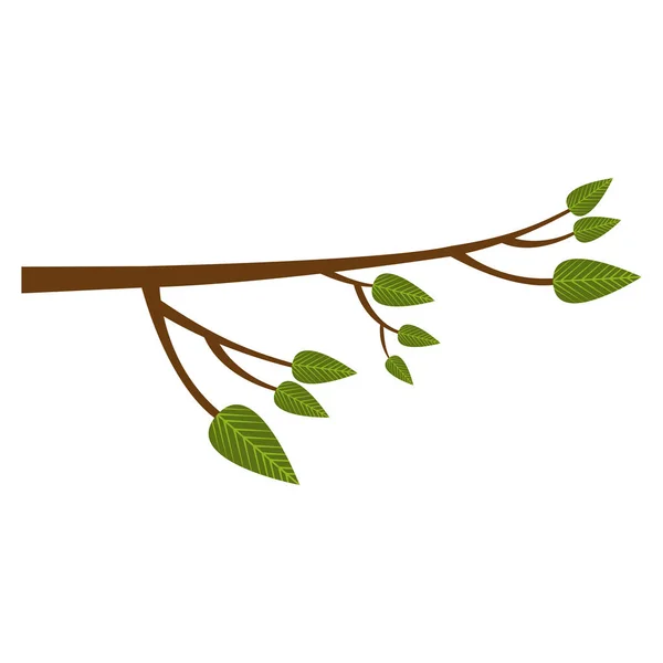 Tree branch icon image — Stock Vector