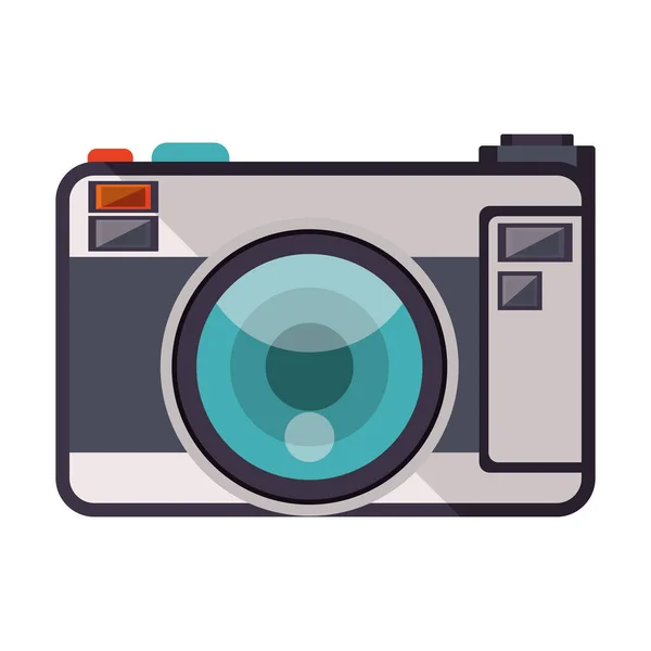 Icono de la cámara fotográfica — Vector de stock