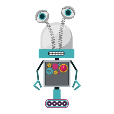 renkli robot tasarımı