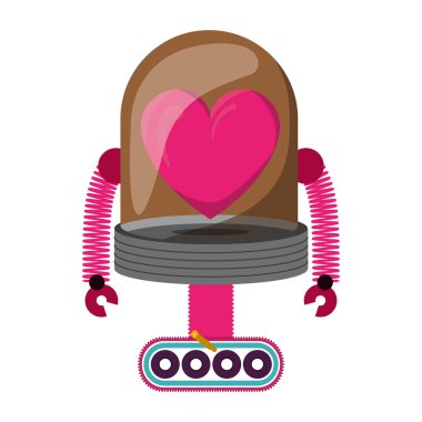 renkli robot simgesi