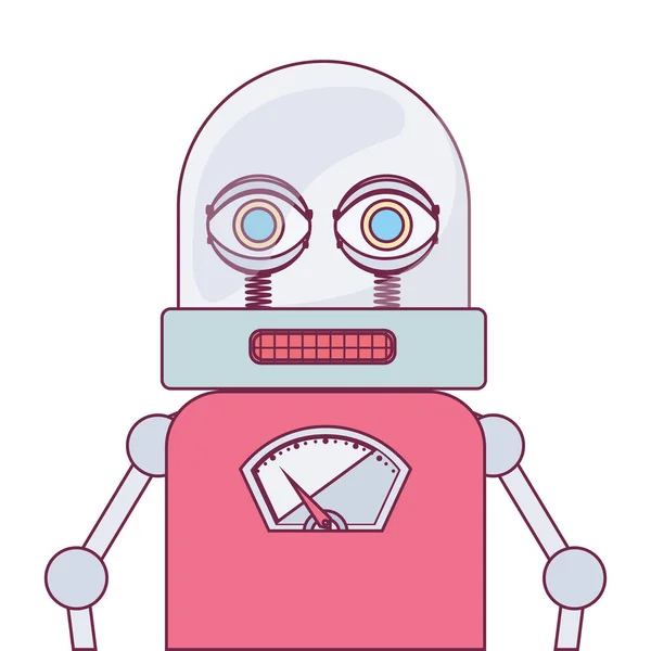 Kleurrijke robot ontwerp — Stockvector