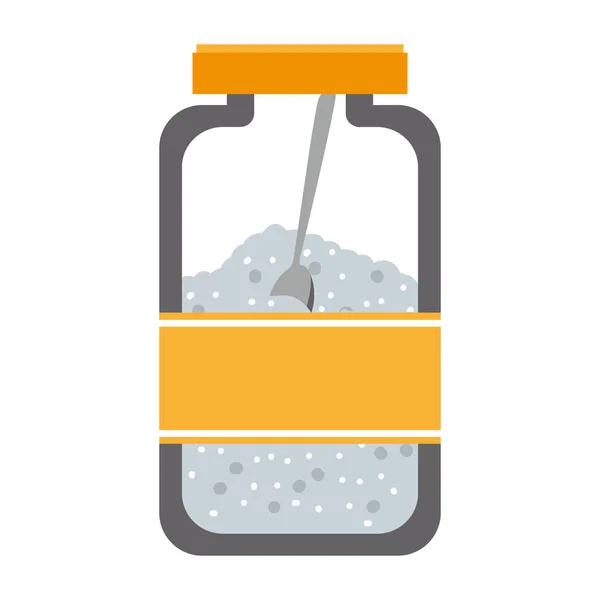 Salt flaska behållare — Stock vektor