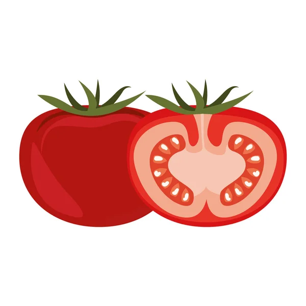 Icône de légumes tomate — Image vectorielle