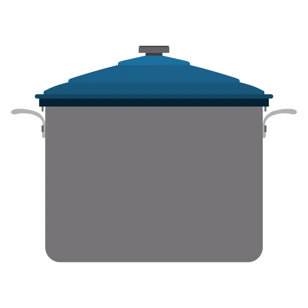 Дизайн кухні горщик — стоковий вектор