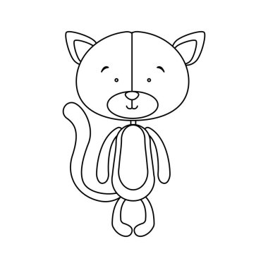 kedi çizgi film karakteri simge görüntüsü