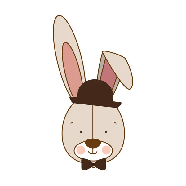 Tavşan ya da tavşan simge görüntüsü — Stok Vektör