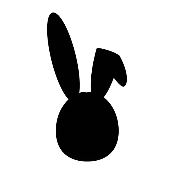 Kanin eller bunny ikonbild — Stock vektor