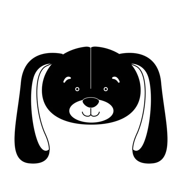 Dog cartoon character icon image — Stock Vector