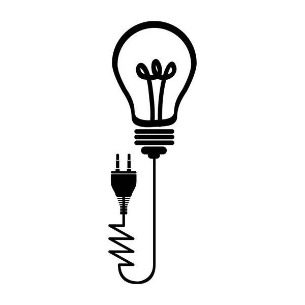 電球のアイコン画像 — ストックベクタ