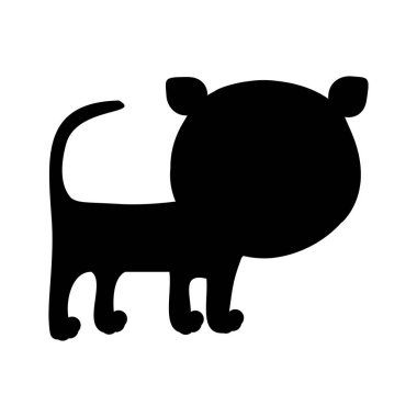 Karikatür hayvan simge görüntüsü