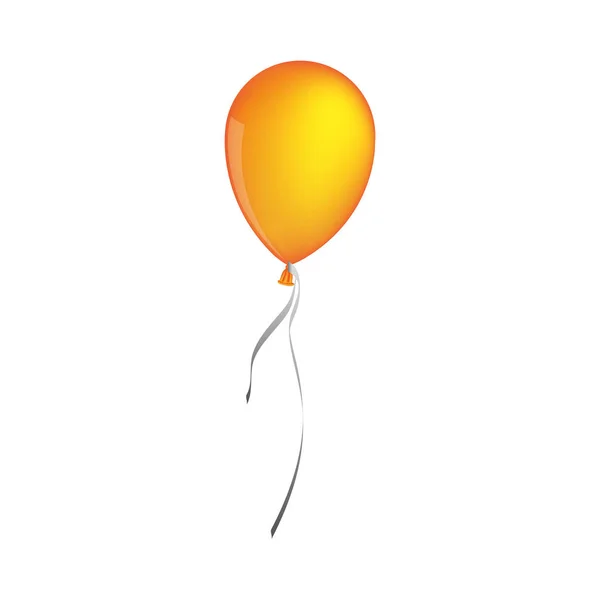 Single balloon icon image — Stock Vector