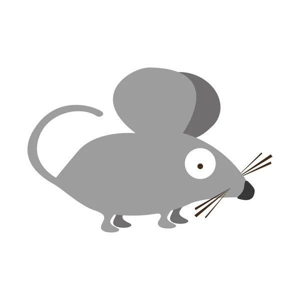 Dibujo animado animal icono de imagen — Vector de stock