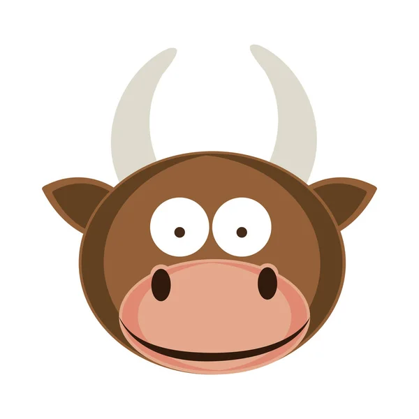 Obraz ikony zwierząt kreskówki — Wektor stockowy