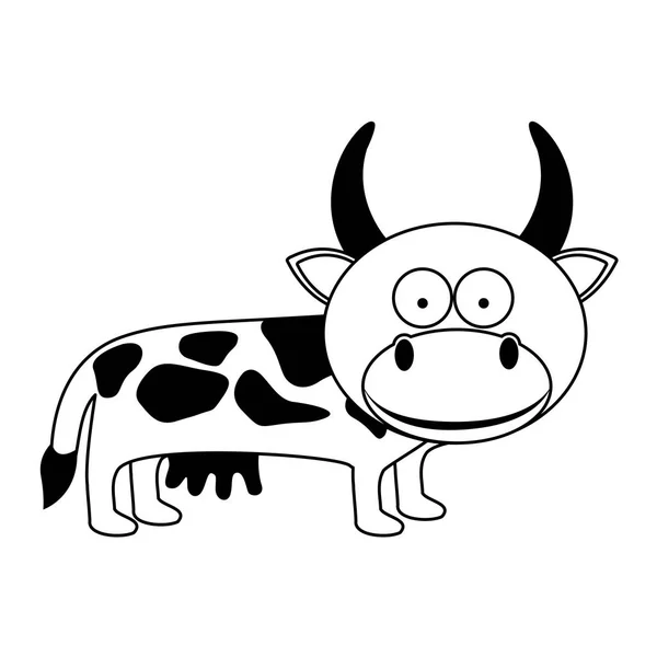 Cartoon animal icon image — Stock Vector