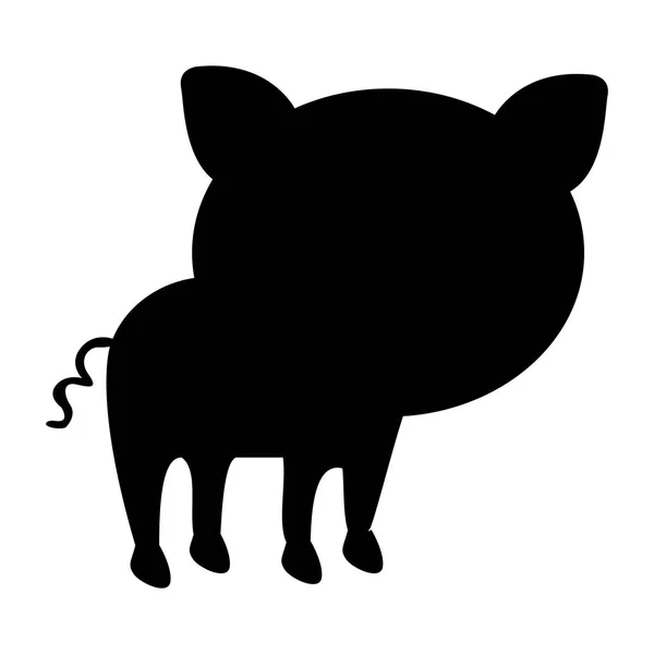 Desenho animado imagem ícone animal — Vetor de Stock