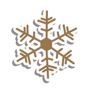 kar tanesi yaratıcı simge görüntüsü