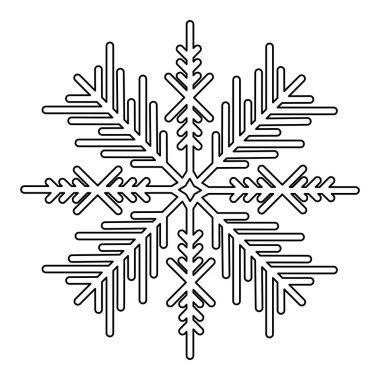 yaratıcı kar tanesi simge görüntüsü