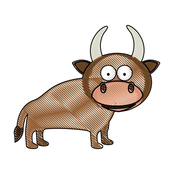 Imagem de ícone de desenho animado animal — Vetor de Stock
