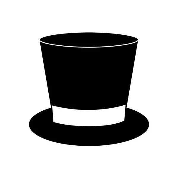 Top hat icon image — Stock Vector