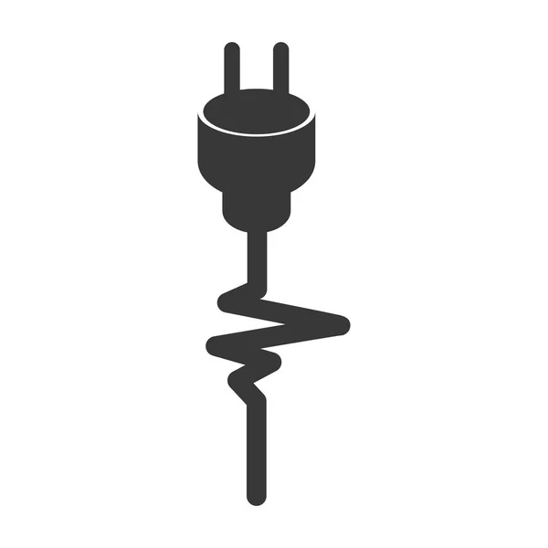 Ikona wtyczki elektrycznej — Wektor stockowy