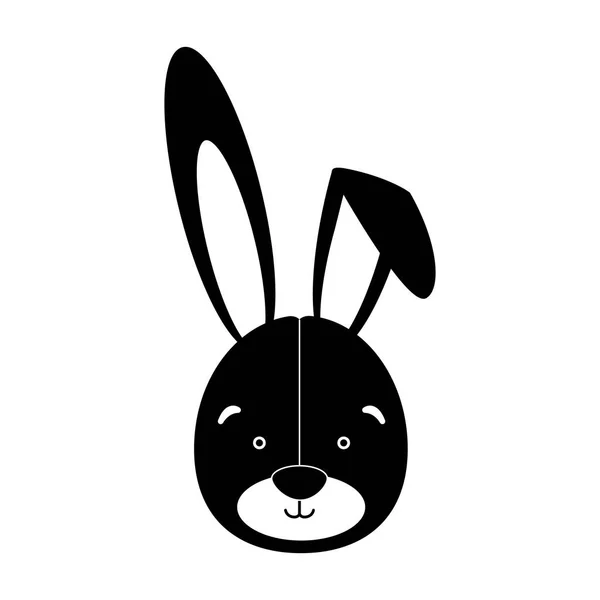 Зображення іконки кролика або кролика — стоковий вектор