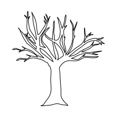 ağaç soyut simge görüntüsü