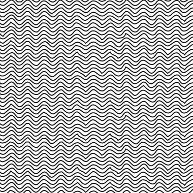 Şeritli satırlar desenle siluet