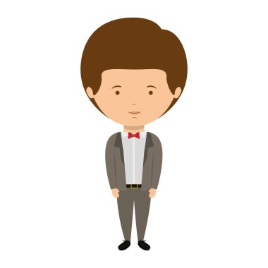 papyon ile resmi tarzı giyinmiş adam