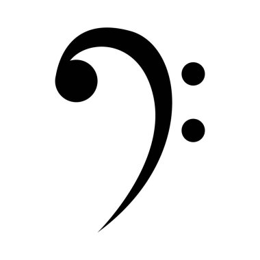 İzole müzik Not Tasarım